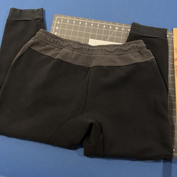 Nike Tech Fleece Joggers Mens XL Black / Gray Logo Taper Leg Ankle Gym Y2K - Picture 7 of 8